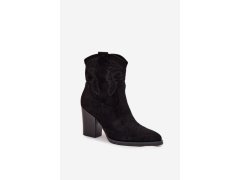 Dámské boty na podpatku na zip model 220510 step in style 1