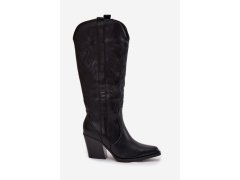 Kozačky na podpatku model 220714 step in style 1
