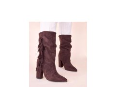 Dámské boty na podpatku model 221008 Solea 2