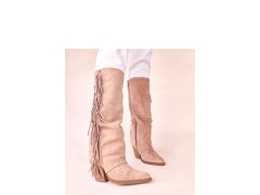 Kozačky na podpatku model 221045 Solea 2