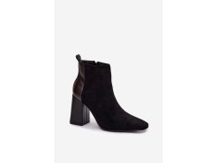 Dámské boty na podpatku na zip model 221933 step in style 1