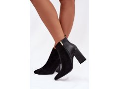 Dámské boty na podpatku na zip model 221933 step in style 2