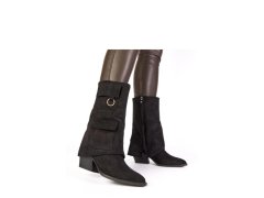 Dámské boty na podpatku model 222051 Solea 2
