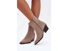 Dámské boty na podpatku model 222487 step in style 2