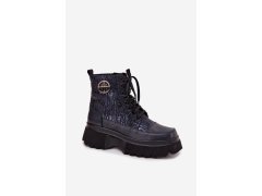 Boty na široké podrážce model 222950 step in style 1