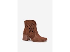 Dámské boty na podpatku model 222964 step in style 1