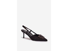 Sandály na podpatku model 224464 step in style 1