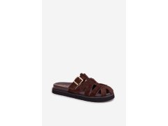 Pantofle na platformě model 224504 step in style 1