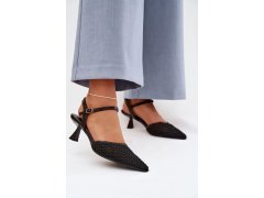 Sandály na podpatku model 225214 step in style 2