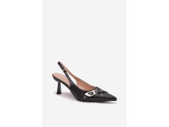 Sandály na podpatku model 225227 step in style 1