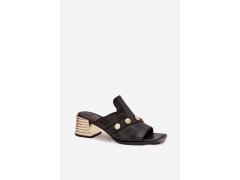Nazouváky na podpatku model 225350 step in style 1
