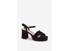 Sandály na podpatku model 226332 step in style 1