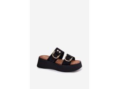 Klapky na platformě model 226359 step in style 1