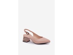 Sandály na podpatku model 226500 step in style 1