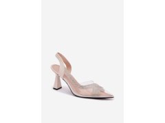 Sandály na podpatku model 226503 step in style 1