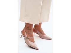Lodičky na podpatku model 227800 step in style 3