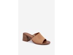 Klapky na podpatku model 228365 step in style 1