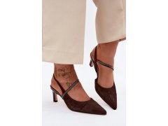Sandály na podpatku model 229714 step in style 2