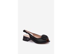 Sandály na podpatku model 229718 step in style 1
