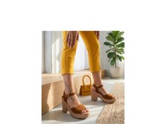 Sandály na podpatku model 229781 Solea 2