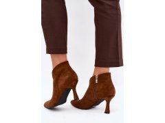 Dámské boty na podpatku na zip model 230935 step in style 2