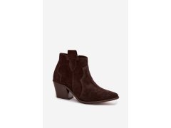 Dámské boty na podpatku na zip model 230943 step in style 1