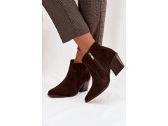 Dámské boty na podpatku na zip model 230943 step in style 2