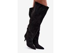 Kozačky na podpatku model 230957 step in style 1