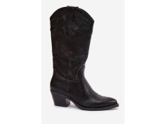 Kozačky na podpatku model 230961 step in style 1