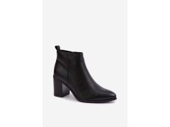 Dámské boty na podpatku na zip model 231194 step in style 1
