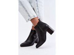Dámské boty na podpatku na zip model 231194 step in style 2