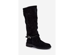 Kozačky na zip model 231602 step in style 1