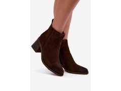 Dámské boty na podpatku na zip model 231650 step in style 2