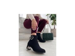 Dámské boty na podpatku na zip model 231678 Solea 1