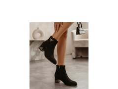 Dámské boty na podpatku na zip model 231681 Solea 1