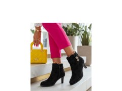 Dámské boty na podpatku na zip model 231704 Solea 1
