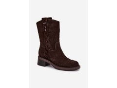 Dámské boty na podpatku na zip model 231760 step in style 1