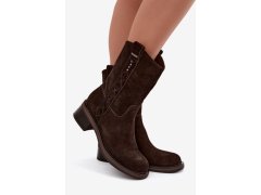 Dámské boty na podpatku na zip model 231760 step in style 2