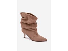 Dámské boty na podpatku model 232066 step in style 1