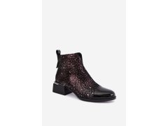 Dámské boty na podpatku model 232084 step in style 1