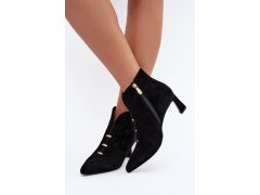 Dámské boty na podpatku na zip model 232085 step in style 2