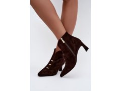 Dámské boty na podpatku na zip model 232086 step in style 2