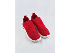 Červené dámské nazouvací sportovní boty (LDH886) 8