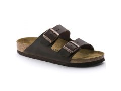 Žabky birkenstock arizona nubuck habana slim (52533) 1