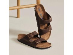 Dámské žabky birkenstock arizona soft footbed oiled leather habana (0452763) 2