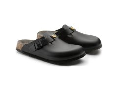 Dámské žabky birkenstock boston esd z pravé kůže, černé (0061368) 4