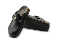 Dámské žabky birkenstock boston esd z pravé kůže, černé (0061368) 6