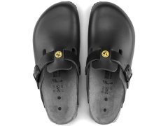 Dámské žabky birkenstock boston esd z pravé kůže, černé (0061368) 7