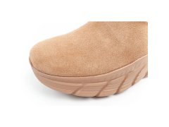 Skechers zimní kotníkové boty zateplené kožené hnědé dámské 6
