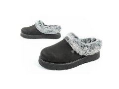 Skechers cozy blend žabky zateplené tenisky slip-on dámské 8